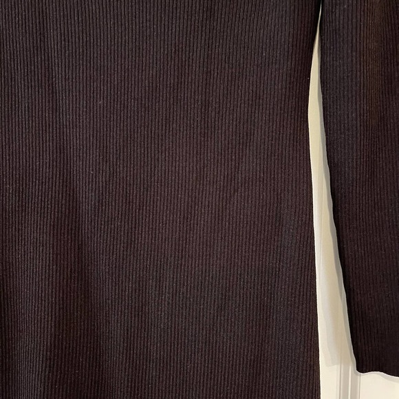 J. Crew Collection Midi Sheath body con dress black - Picture 5 of 9